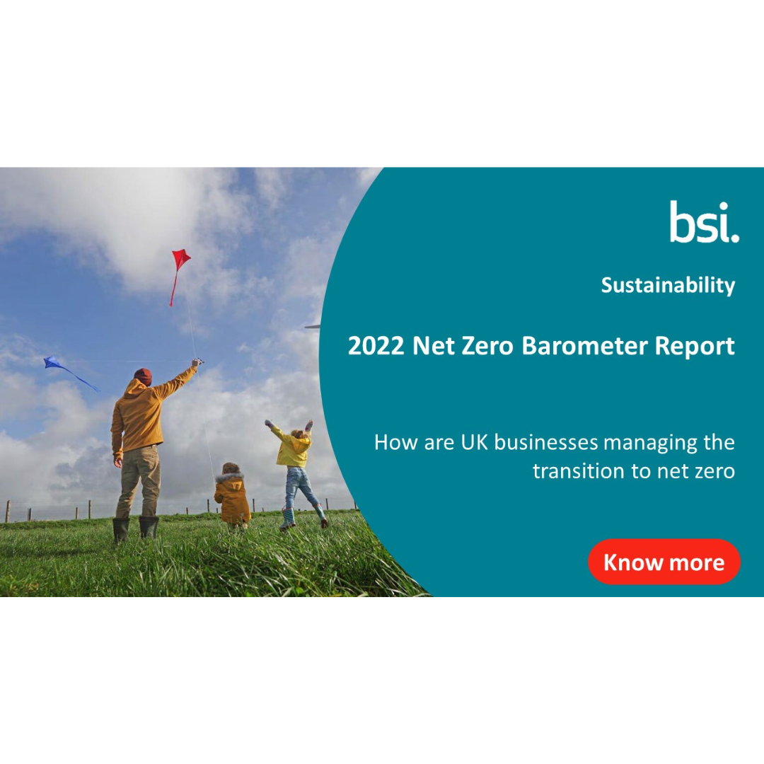 Net Zero Barometer Report: 1 in 5 UK businesses prioritizing carbon reduction amid challenging growth context