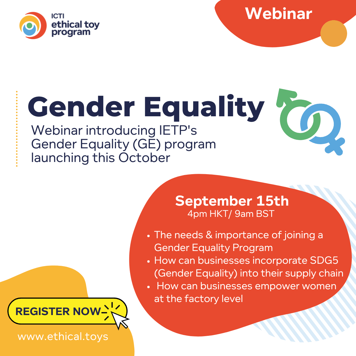 Webinar on Gender Equality in the Supply Chain