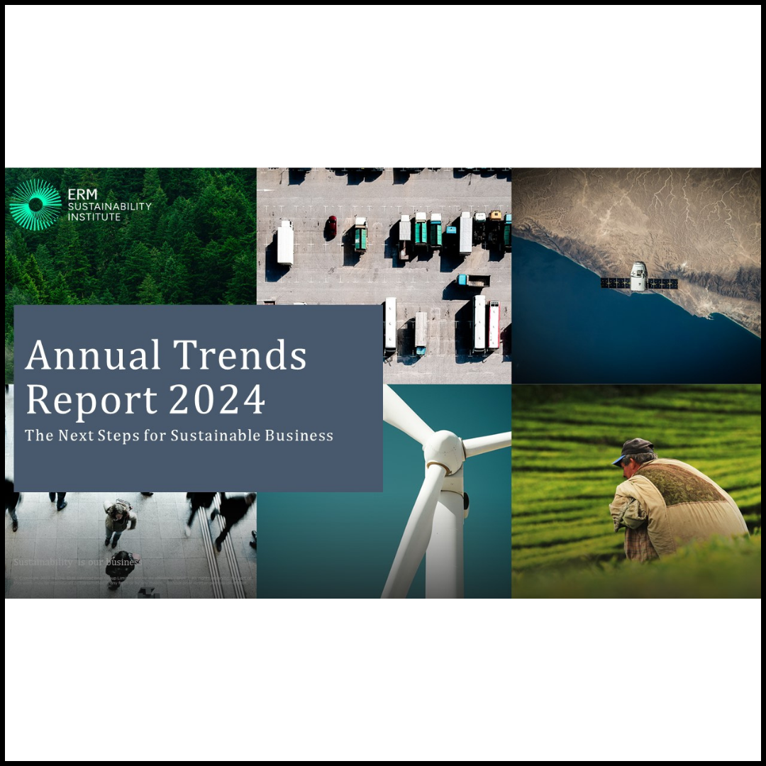 ERM’s Quarterly Sustainability Trends Outlook