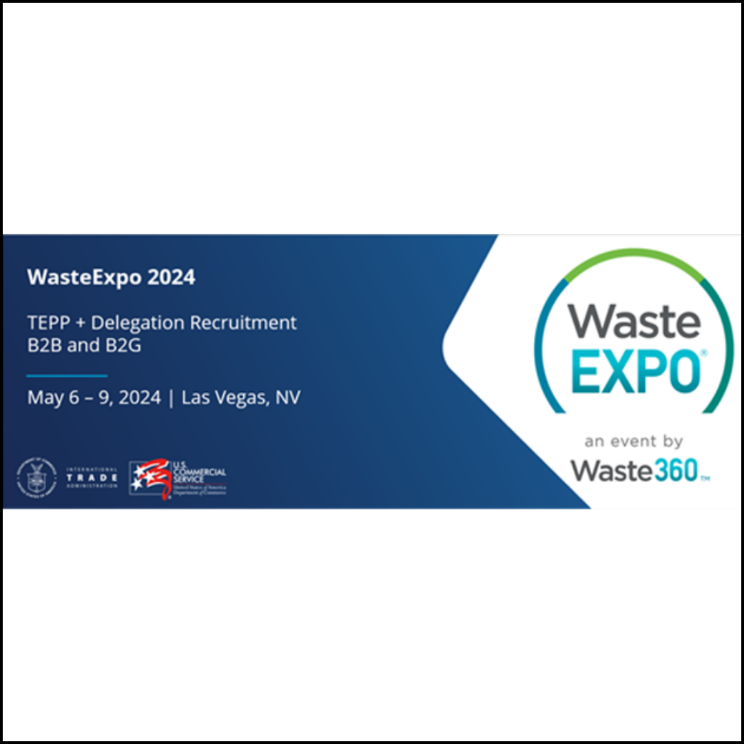 WasteExpo USA – Las Vegas USA – May 6 – 9, 2024 – Join the USCS Hong Kong Delegation!