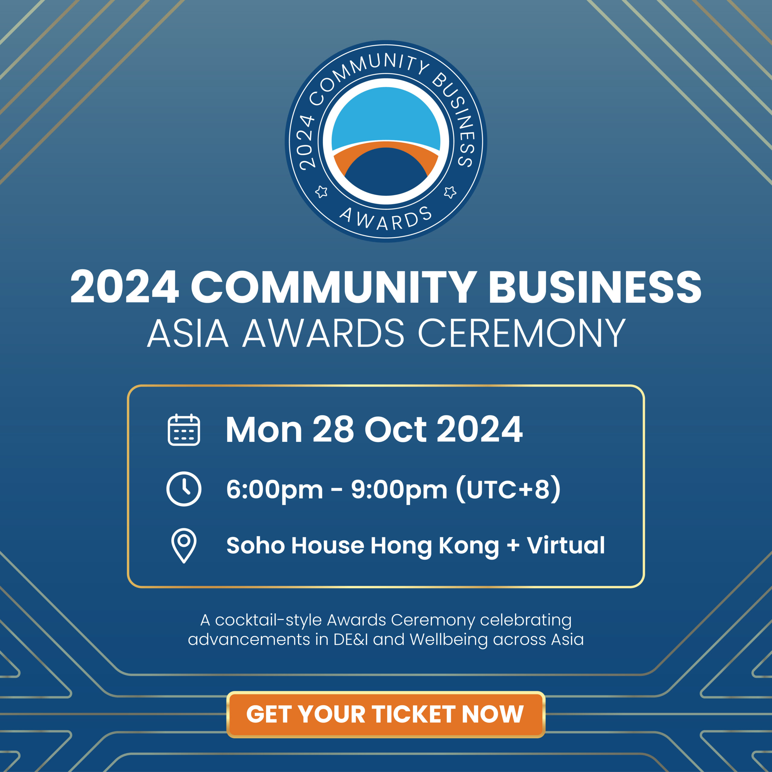 Join us for the 2024 Community Business Asia Awards Ceremony