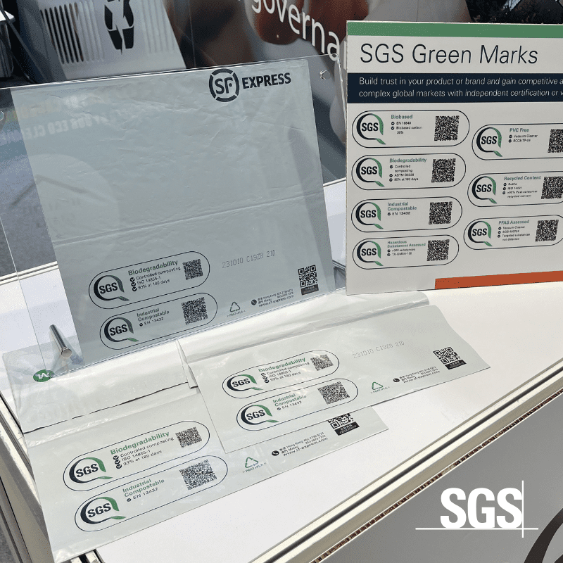 SFHK Gains the SGS green marks for their Eco-Friendly Shipping Bags