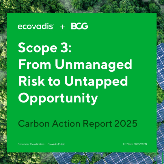 Carbon Action Report 2025 Ecovadis October 2025