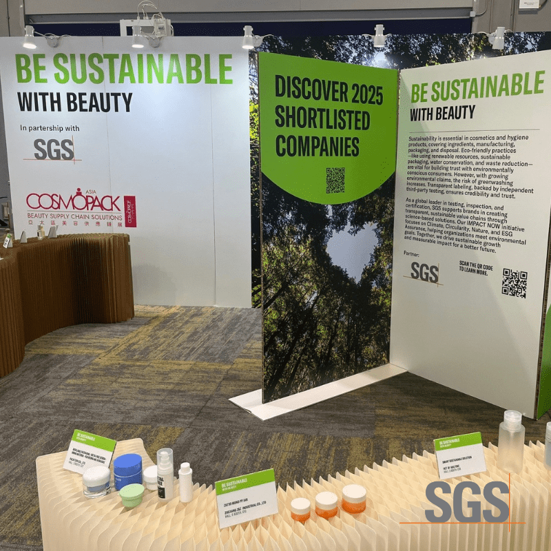 SGS Partners with Cosmopack Asia to Drive Sustainability in Beauty