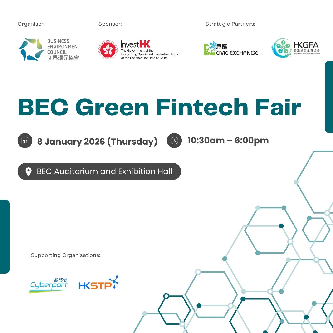 BEC Green Fintech Fair (8 January 2025)