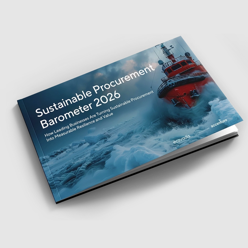 EcoVadis x Accenture: Sustainable Procurement Barometer 2026